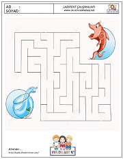 anasınıfı Labirent Bulmaca